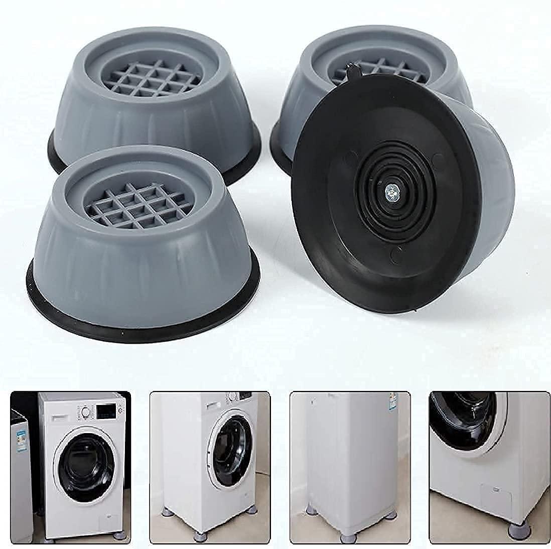 Anti-Vibration Pads for Washing Machine & Furniture (Set of 4)