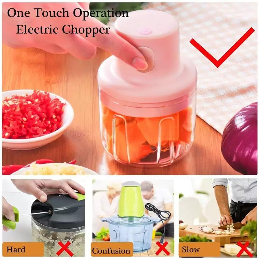 Mini Electric Garlic & Vegetable Chopper Japanese Technology