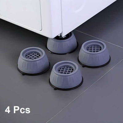 Anti-Vibration Pads for Washing Machine & Furniture (Set of 4)