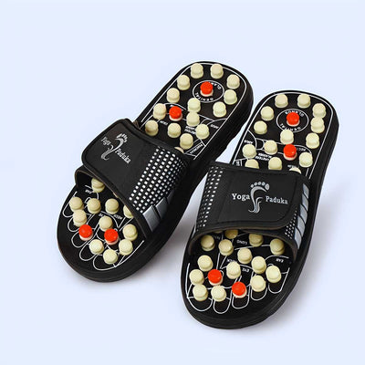 Acupressure and Magnetic Therapy Paduka Slippers for Full Body Blood Circulation Unisex