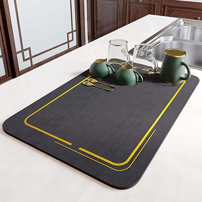 Quick-Drying Mat - Pack of 2 - Anti-Slip & Machine Washable